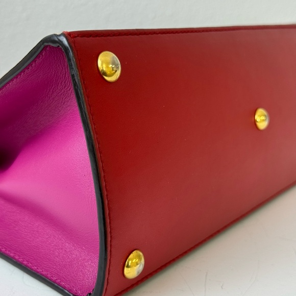 Gucci Padlock GG Coated Canvas And Leather Top Handle Bag - Picture 7 of 16